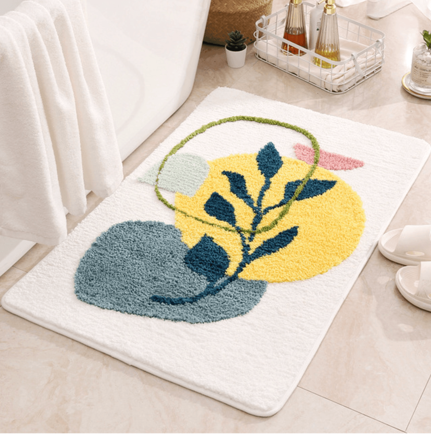 Quick Dry Anti-Slip Bathmat - huemabe - Creative Home Decor