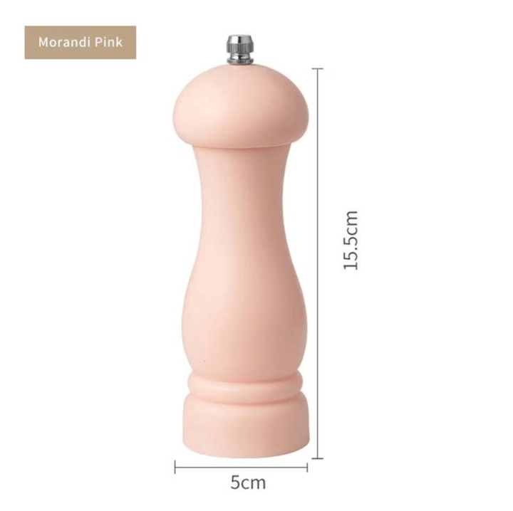 Refillable Morandi Colour Salt and Pepper Mill (PP Material) - huemabe - Creative Home Decor