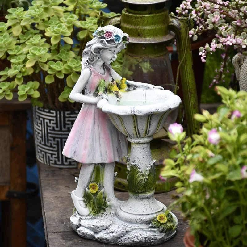 Resin Angel Figure Sculpture - huemabe - Creative Home Decor