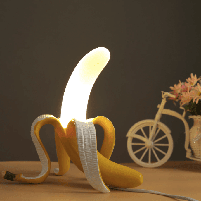 Resin Banana Desk Lamp - huemabe - Creative Home Decor