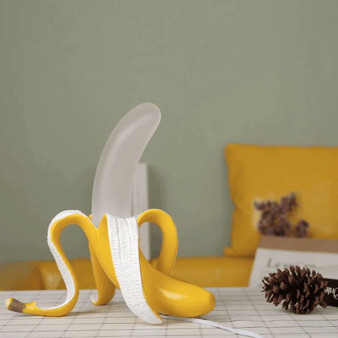 Resin Banana Desk Lamp - huemabe - Creative Home Decor