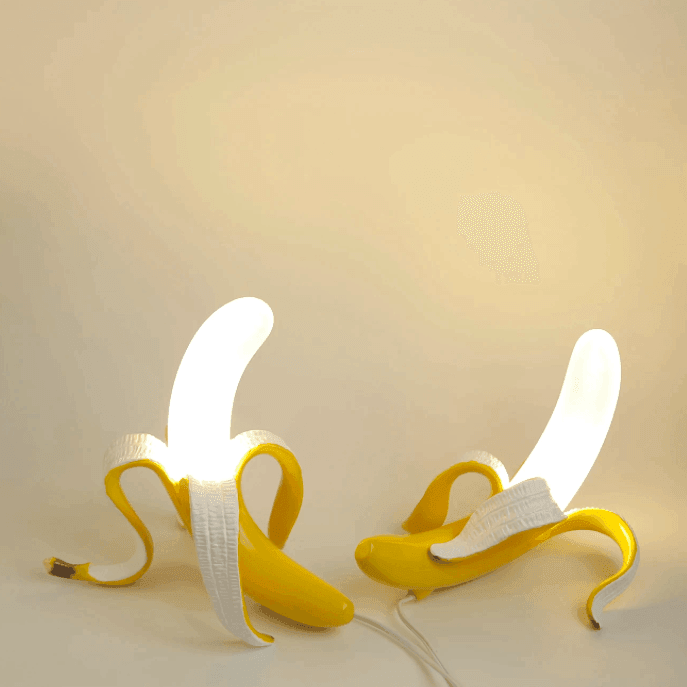 Resin Banana Desk Lamp - huemabe - Creative Home Decor