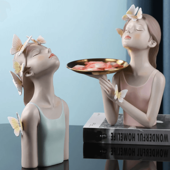 Resin Butterfly Fairy Figures - huemabe - Creative Home Decor