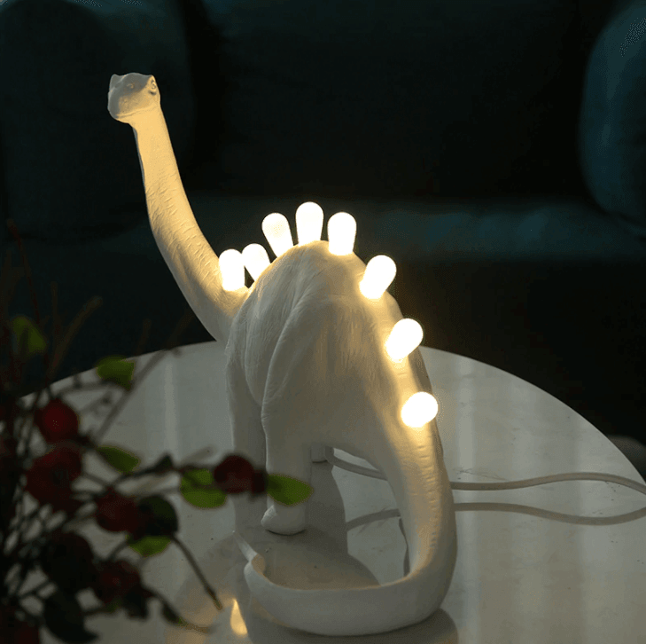 Resin Diplodocus Table Lamp - huemabe - Creative Home Decor