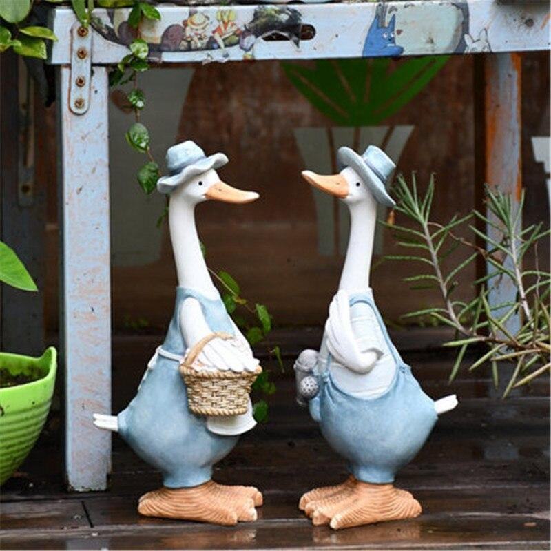 Resin Duck Garden Outdoor Figurines - huemabe - Creative Home Decor