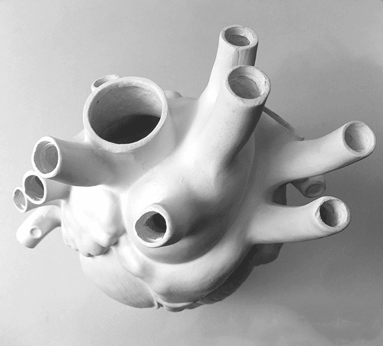 Resin Heart Shaped Vase - huemabe - Creative Home Decor