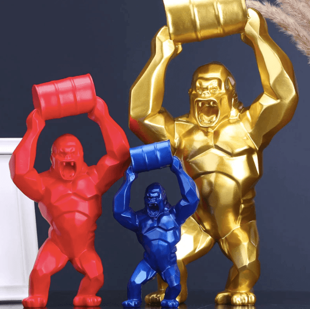 Resin King Kong Ornaments - huemabe - Creative Home Decor