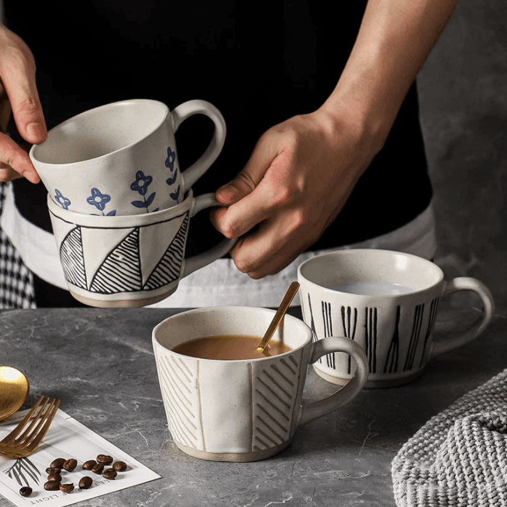 Retro Handmade Coffee Cup - huemabe - Creative Home Decor