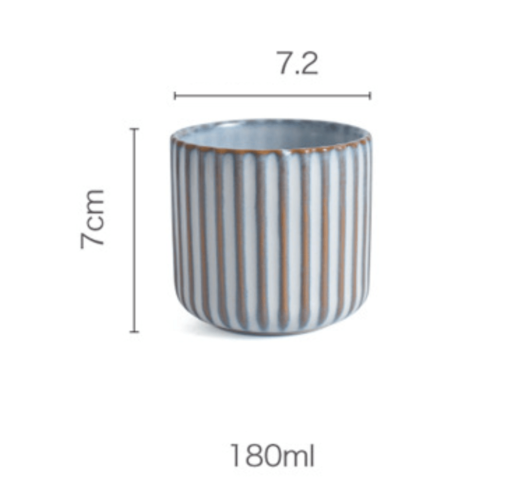 Retro Japanese Ceramic Tea Cup - huemabe - Creative Home Decor