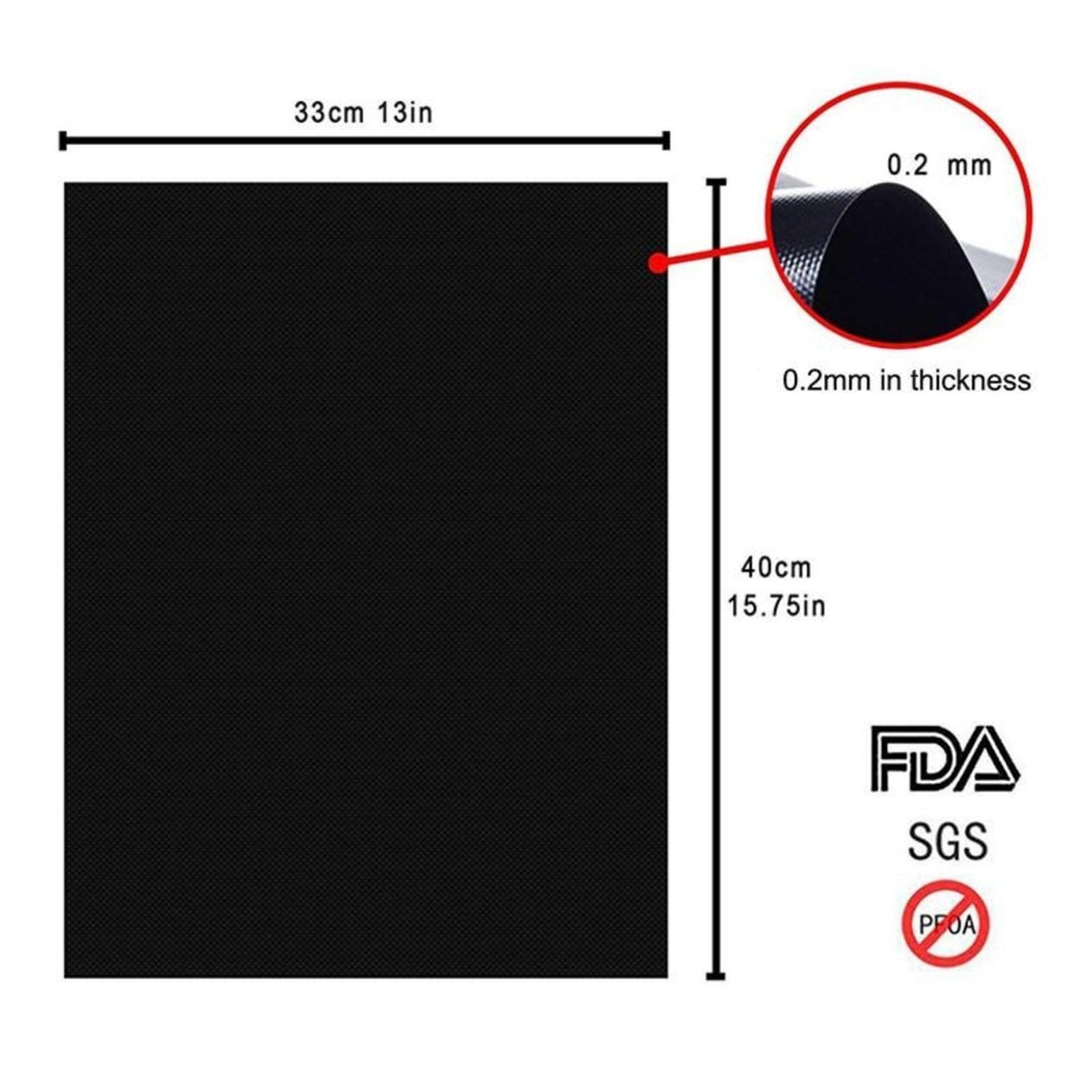 Reusable Non-Stick BBQ Grill & Baking Mat (3PCS) - huemabe - Creative Home Decor