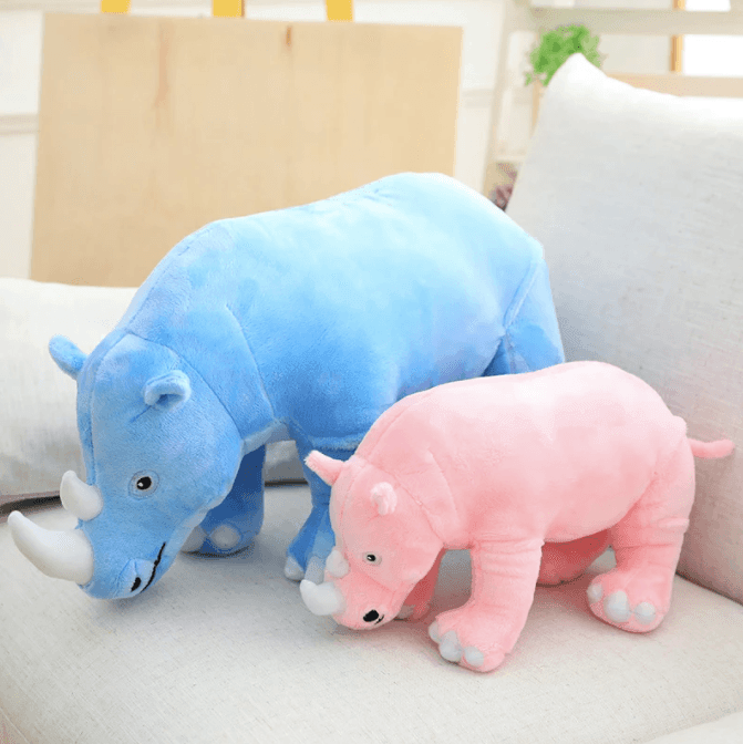 Rhinoceros Plush Toys - huemabe - Creative Home Decor