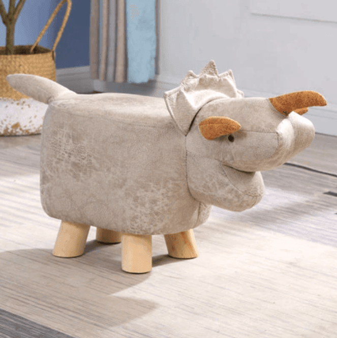 Rhinoceros Solid Wood Footstools - huemabe - Creative Home Decor