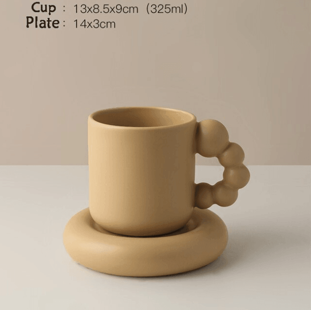 Rotating Ball Handle Coffee Mug - huemabe - Creative Home Decor