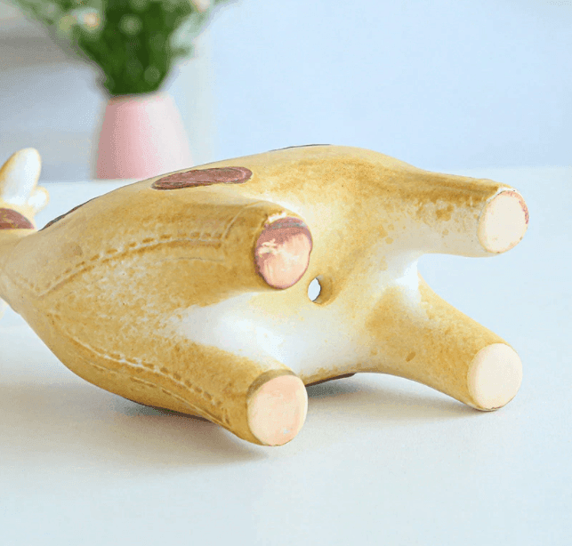 giraffe succulent Set of 2 Ceramic Giraffe Succulent Flower Pot – huemabe