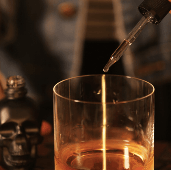 Skull Bottle Bitter Bottle - huemabe - Creative Home Decor