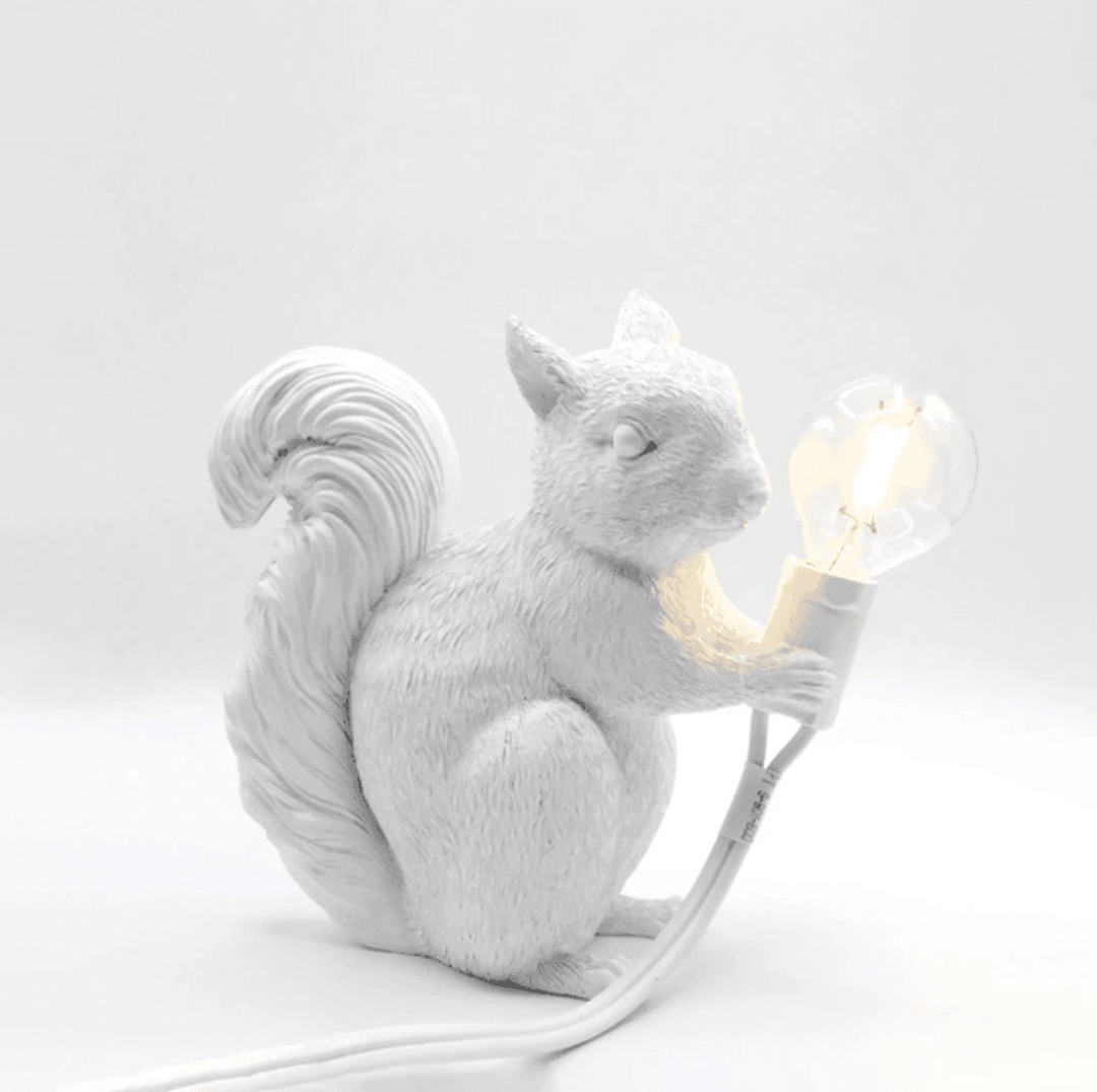 Squirrel Table Lamp - huemabe - Creative Home Decor