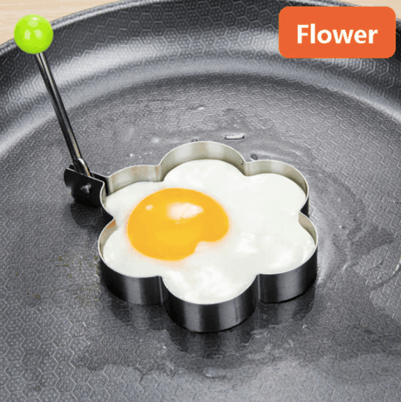 Stainless Steel 5Style Fried Egg Pancake Shaper - huemabe - Creative Home Decor