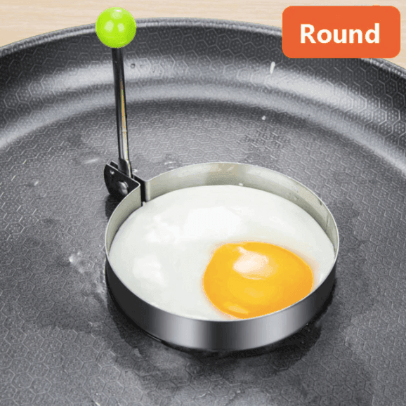 Stainless Steel 5Style Fried Egg Pancake Shaper - huemabe - Creative Home Decor