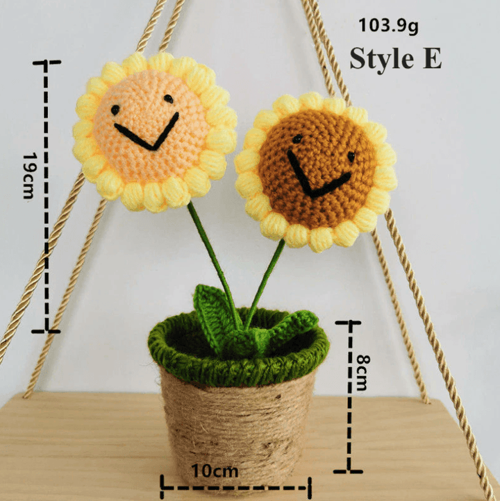 Sunflower Rose Plush Toy - huemabe - Creative Home Decor