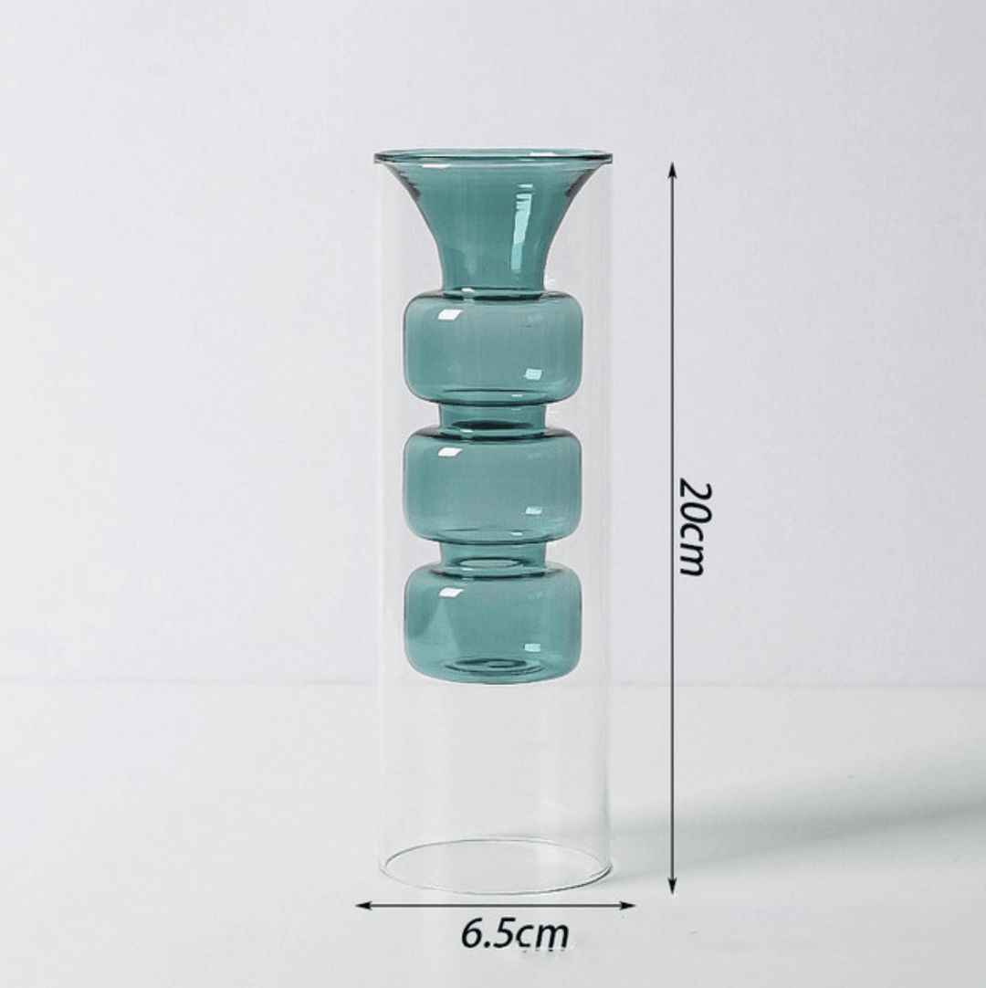 Terrarium Hydroponic Colored Glass Vase - huemabe - Creative Home Decor