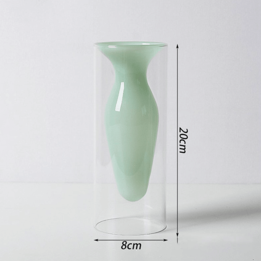 Terrarium Hydroponic Colored Glass Vase - huemabe - Creative Home Decor