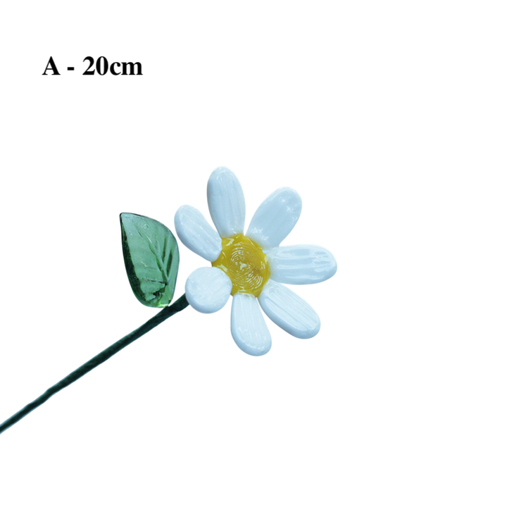 Glass Flower Bouquet – Artistic Home Décor & Ornament