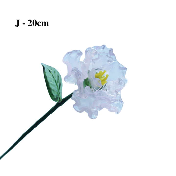 Glass Flower Bouquet – Artistic Home Décor & Ornament