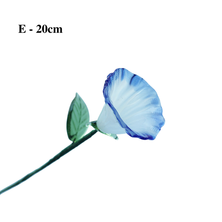 Glass Flower Bouquet – Artistic Home Décor & Ornament