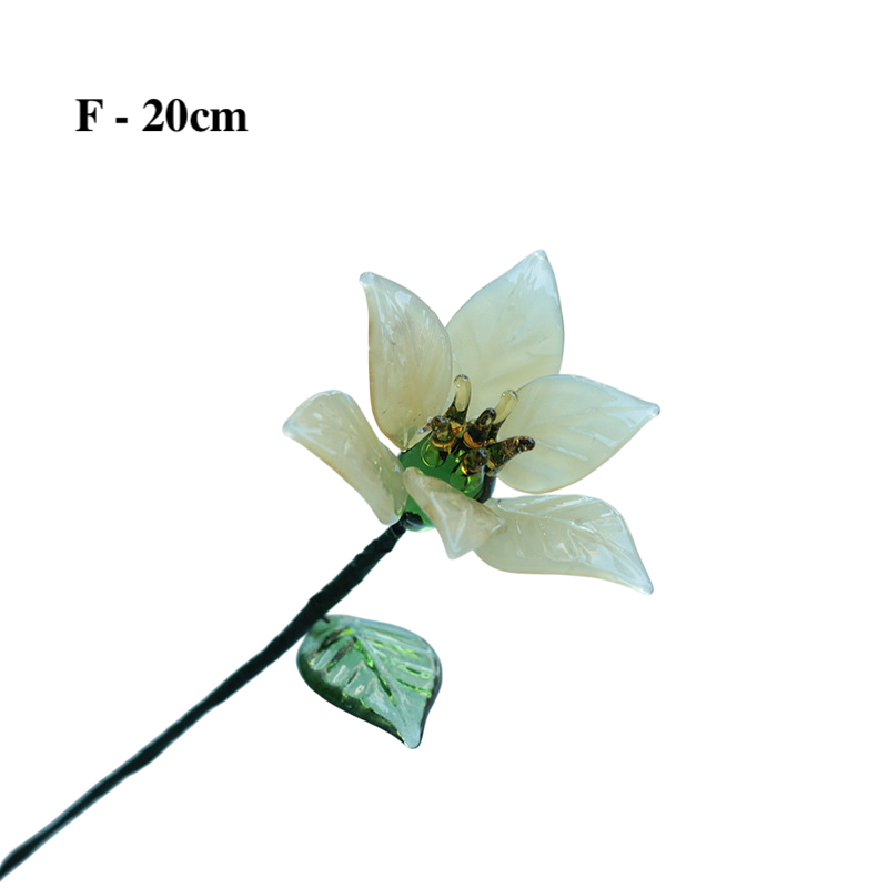 Glass Flower Bouquet – Artistic Home Décor & Ornament