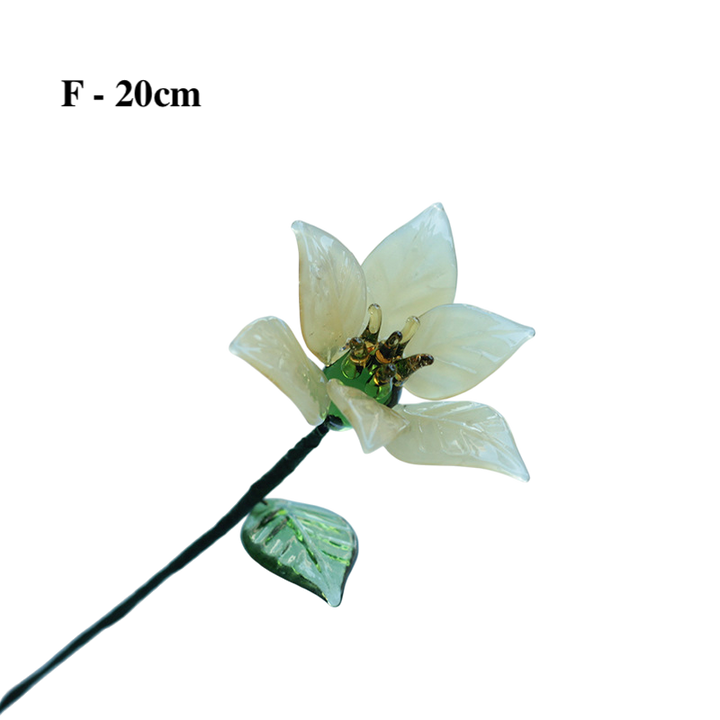 Glass Flower Bouquet – Artistic Home Décor & Ornament