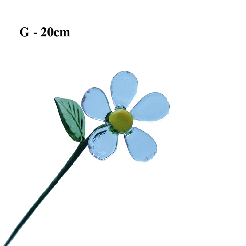 Glass Flower Bouquet – Artistic Home Décor & Ornament