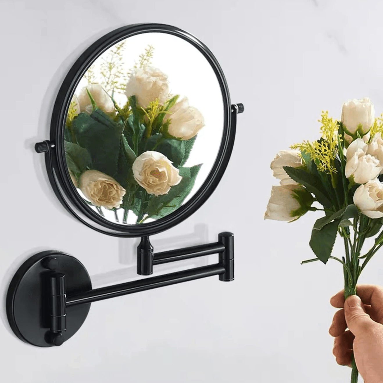 Two Sided Vanity Makeup Mirror - huemabe - Creative Home Decor