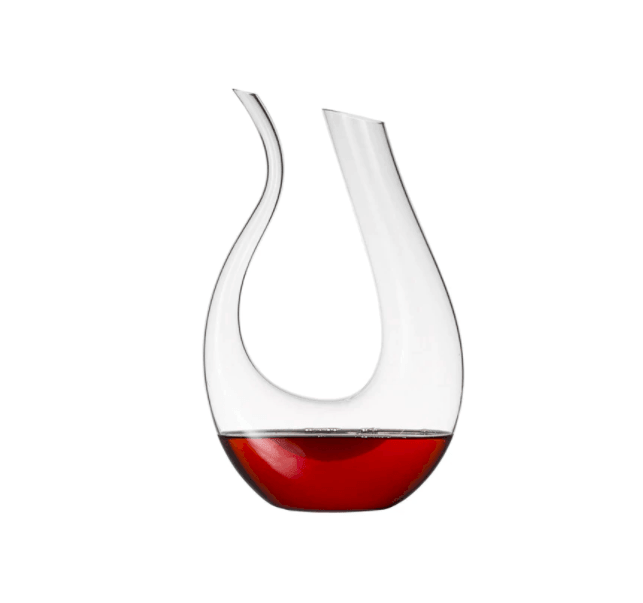 U Shape Crystal Glass Wine Decanters - huemabe - Creative Home Decor