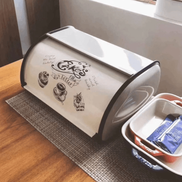 Vintage Bread Box Bin - huemabe - Creative Home Decor