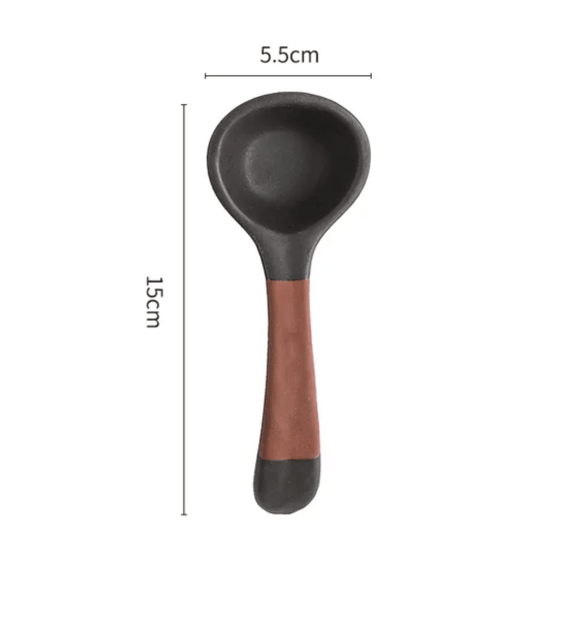 Vintage Ceramic Eating Soup Spoon - huemabe - Creative Home Decor