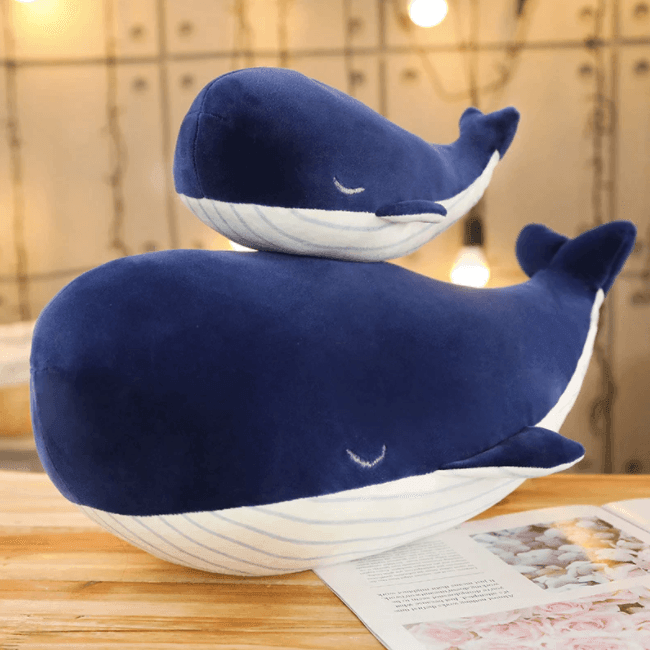 Whale Stuffed Plush Toy - huemabe - Creative Home Decor