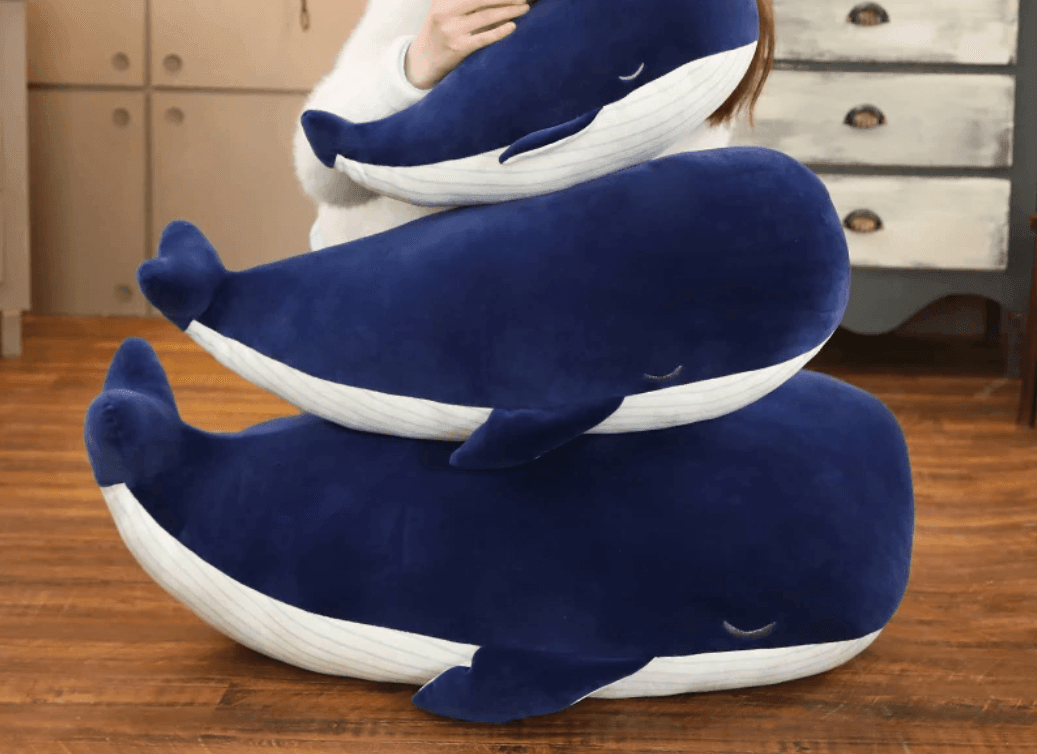 Whale Stuffed Plush Toy - huemabe - Creative Home Decor