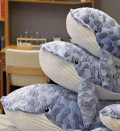 Whale Stuffed Plush Toy - huemabe - Creative Home Decor