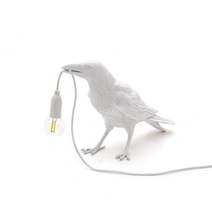 White Bird Table Lamp - huemabe - Creative Home Decor