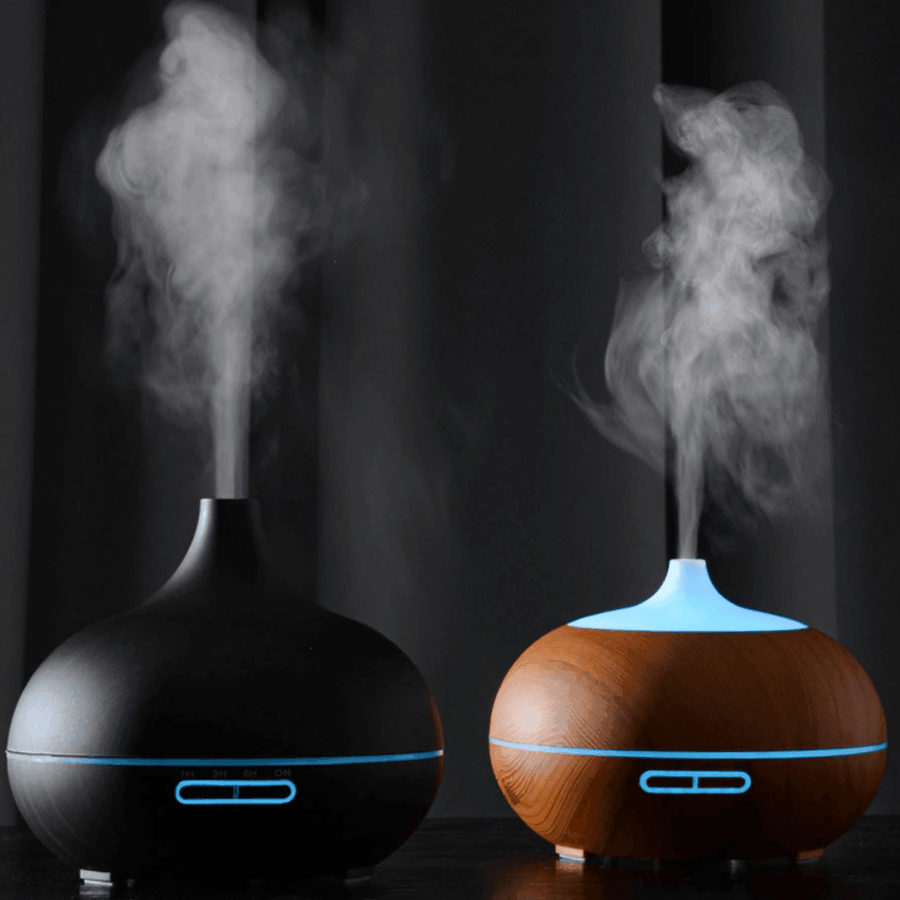 Wood Grain Aromatherapy Essential Oil Diffuser - huemabe - Creative Home Decor