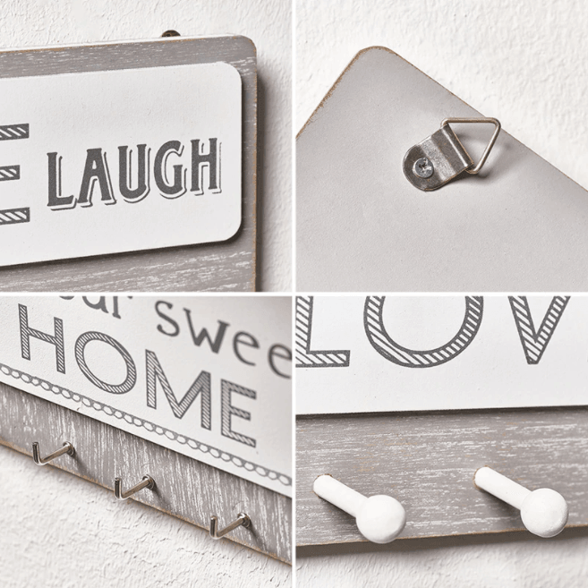 Wood Key Hanger Holder - huemabe - Creative Home Decor