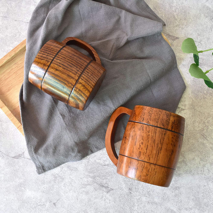 Wooden Beer Cup - huemabe - Creative Home Decor