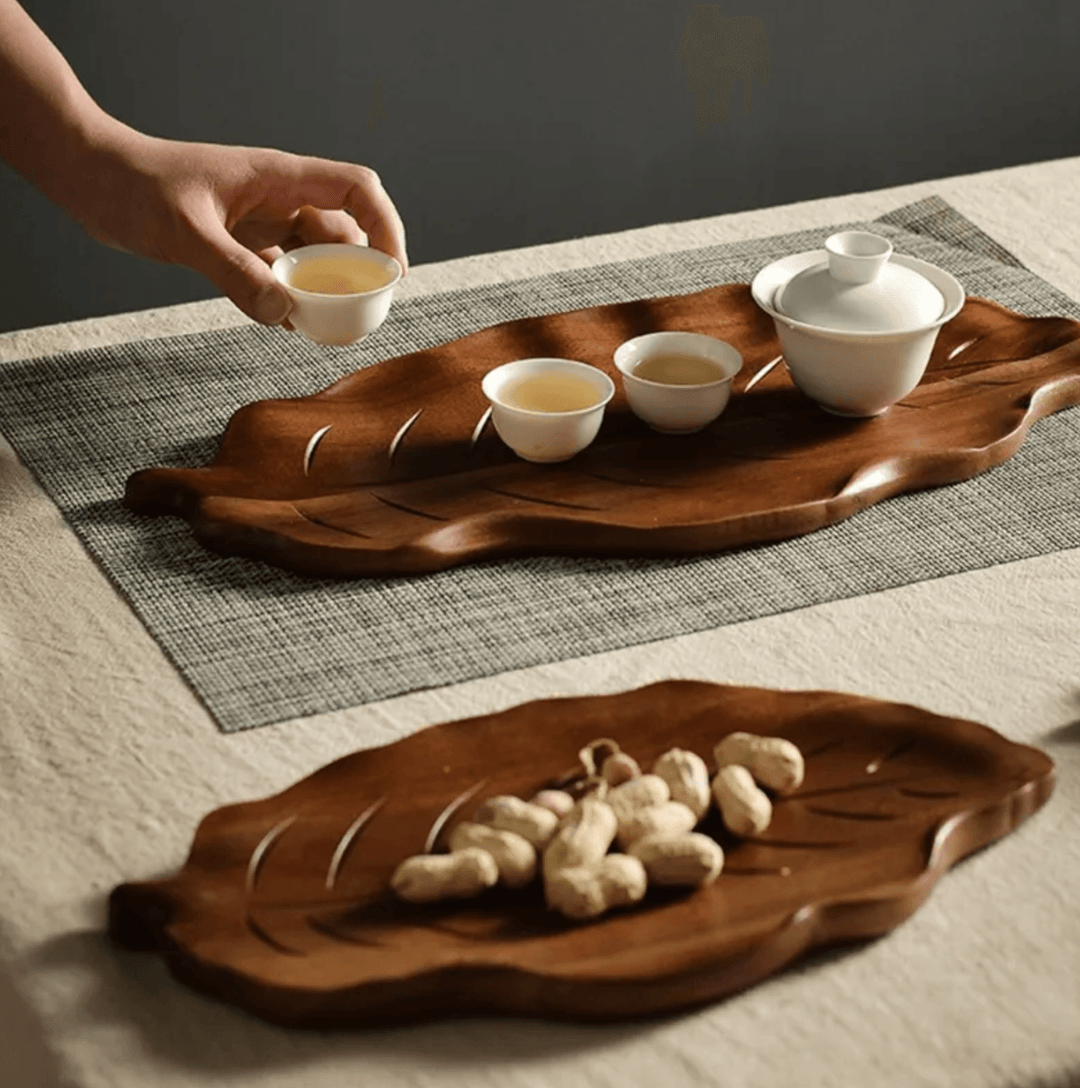 Wooden Fruit Dessert Snack Serving Tray - huemabe - Creative Home Decor