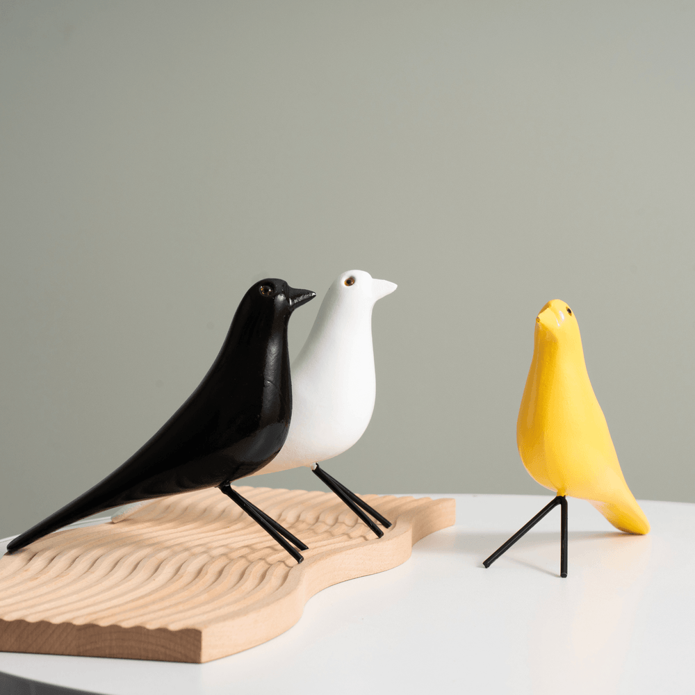 Wooden Modern Minimalist Bird Ornaments - huemabe - Creative Home Decor